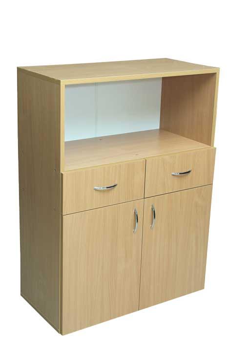 Шафа низька 2-дверна з 2 шухлядами та нішею (29901) АНШАР ГРУП 800х400х1100 мм.